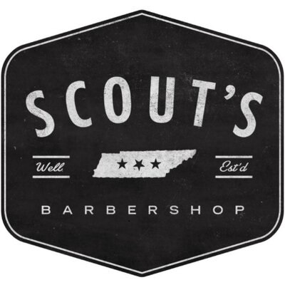 Scout’s Barbershop Logo